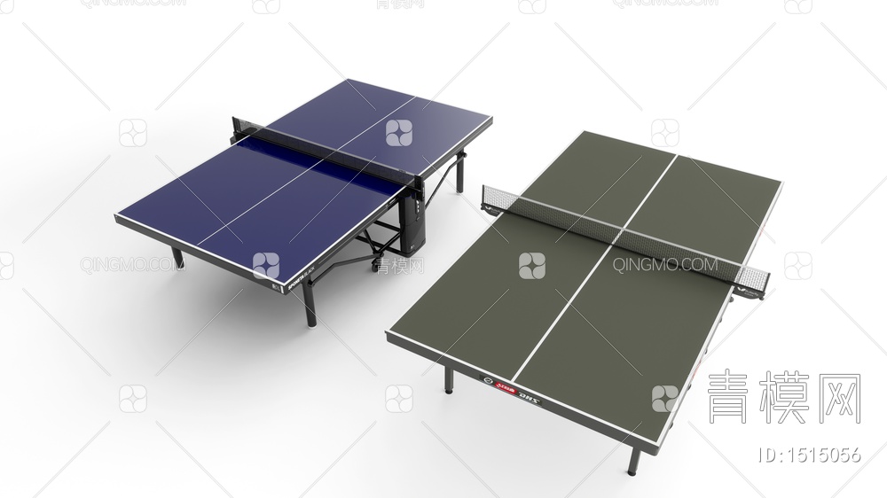 乒乓球桌3D模型下载【ID:1515056】