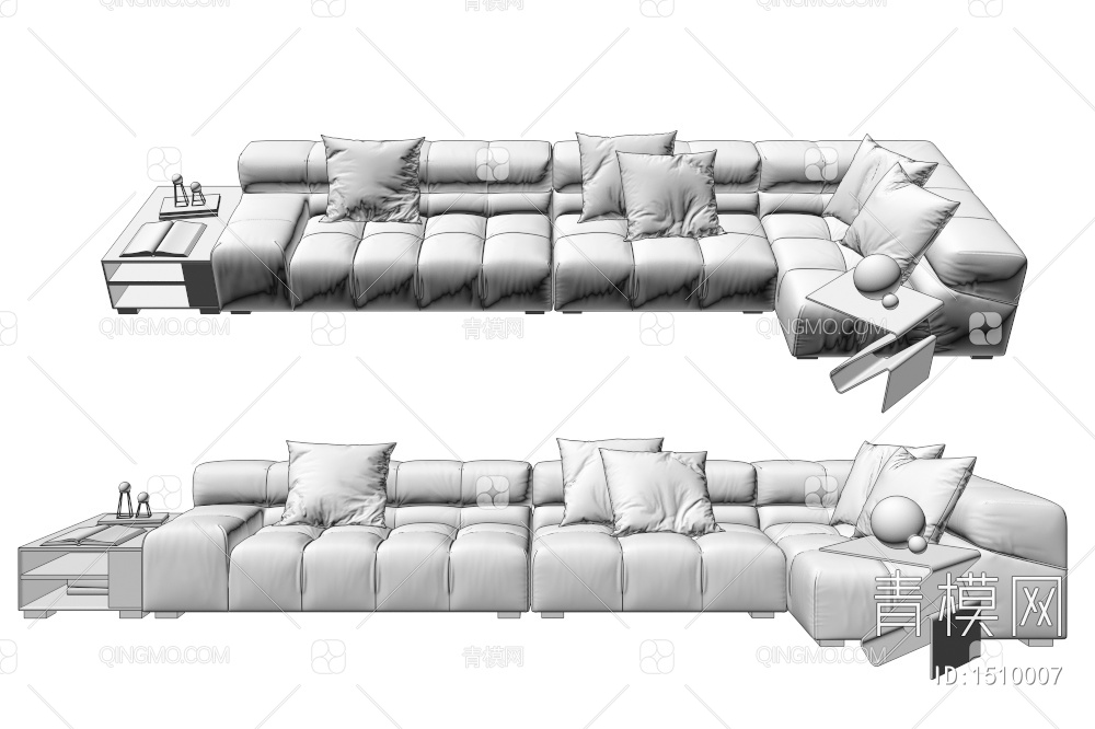 Poliform 多人沙发3D模型下载【ID:1510007】