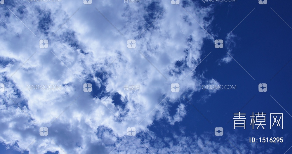 蓝天白云 超高清 天空背景贴图下载【ID:1516295】