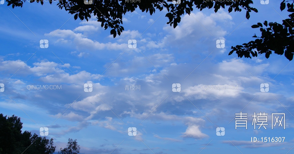 蓝天白云 超高清 天空背景贴图下载【ID:1516307】