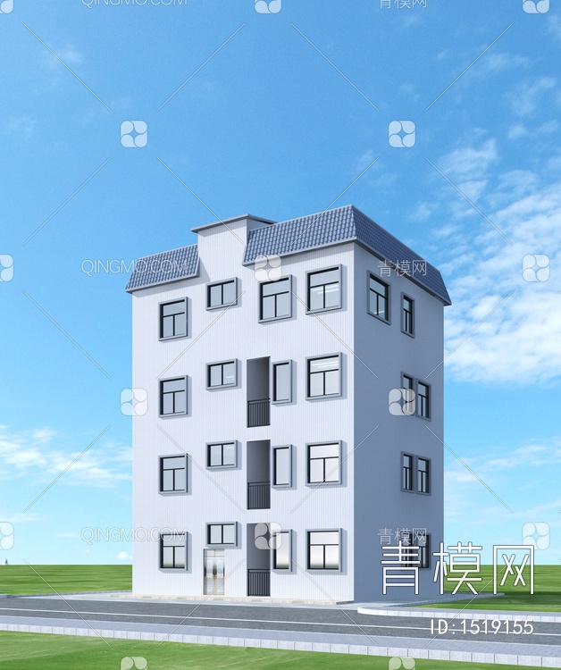 住宅3D模型下载【ID:1519155】