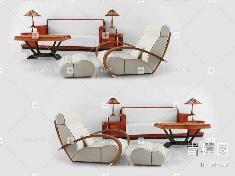 沙发3D模型下载【ID:1517903】