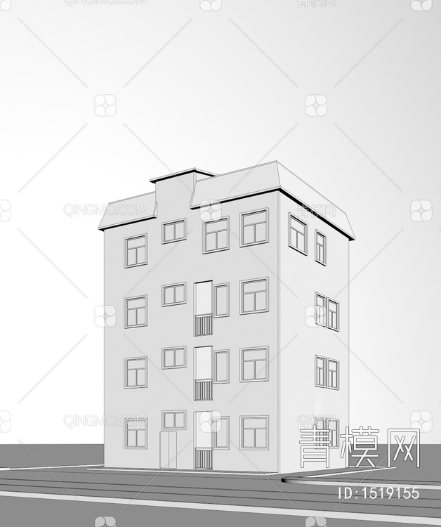 住宅3D模型下载【ID:1519155】