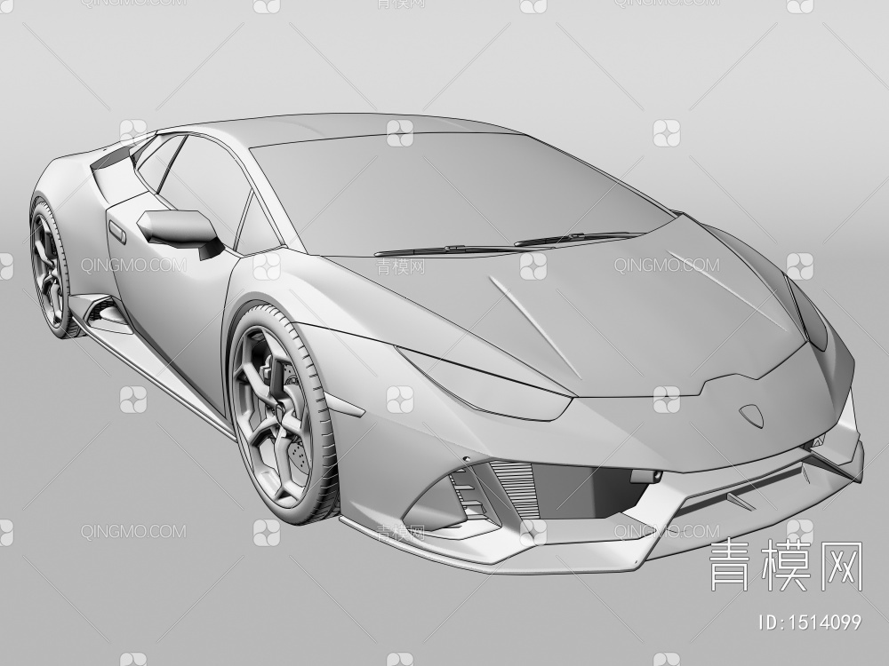 跑车3D模型下载【ID:1514099】