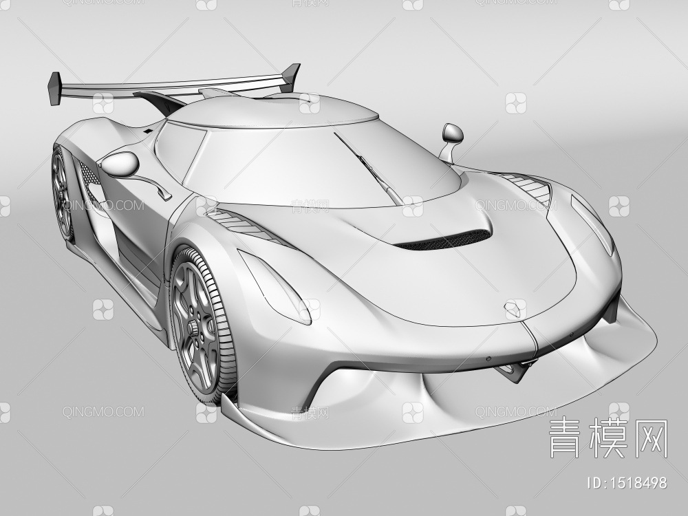 跑车3D模型下载【ID:1518498】