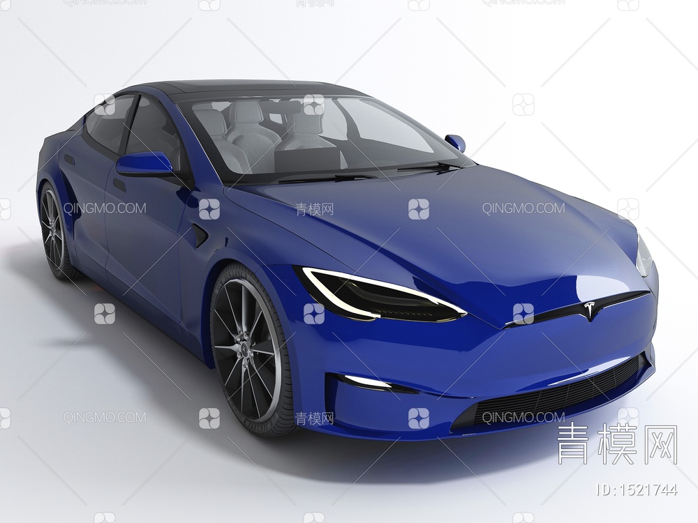 轿车3D模型下载【ID:1521744】