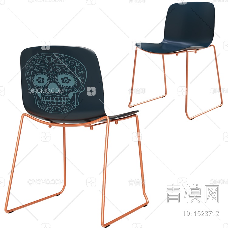 Chairs,Alfa单椅3D模型下载【ID:1523712】