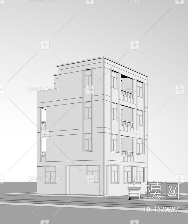 住宅3D模型下载【ID:1520997】