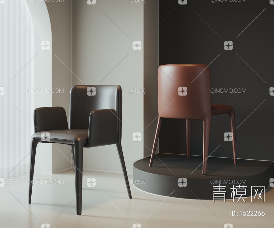 单椅3D模型下载【ID:1522266】