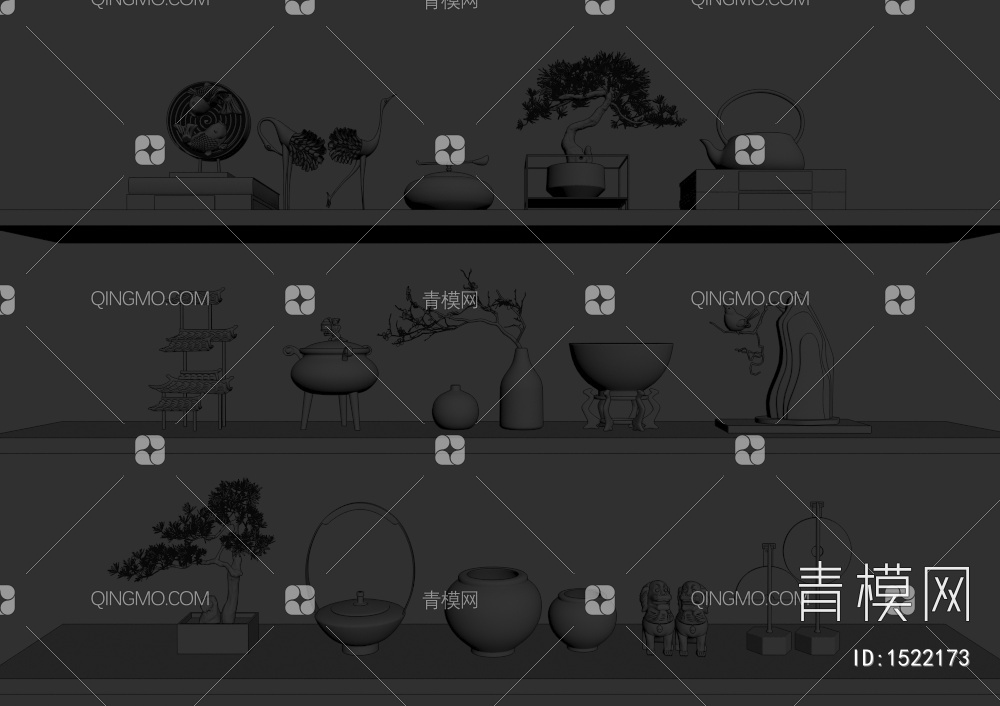 摆件3D模型下载【ID:1522173】