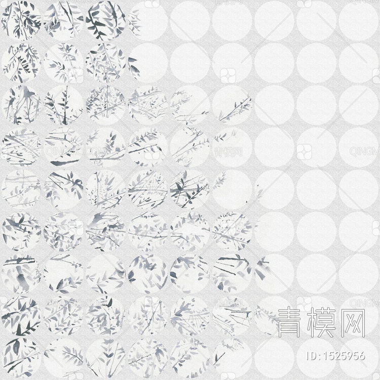 白色植物壁纸贴图下载【ID:1525956】