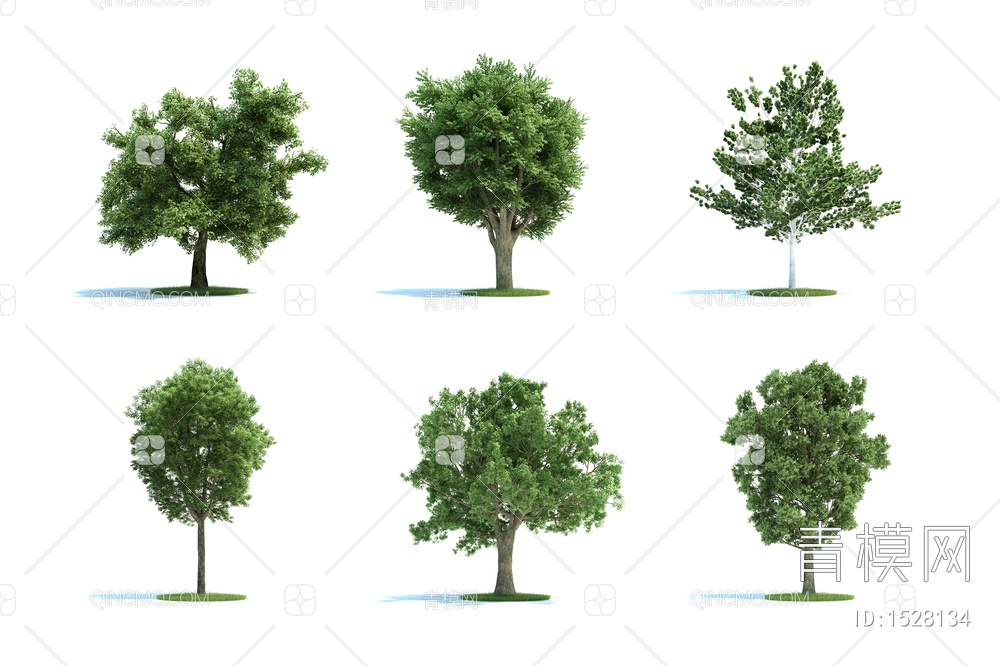 景观树木3D模型下载【ID:1528134】