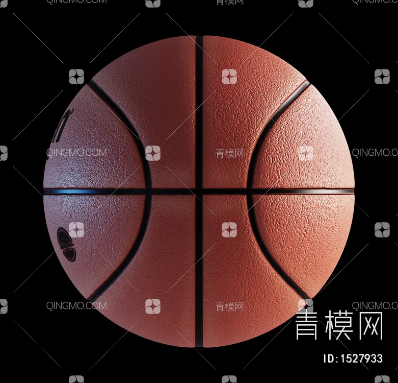 篮球3D模型下载【ID:1527933】