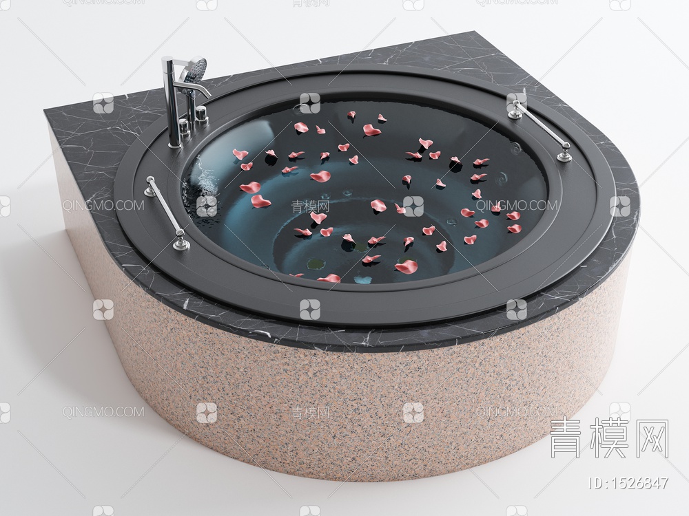 浴缸3D模型下载【ID:1526847】