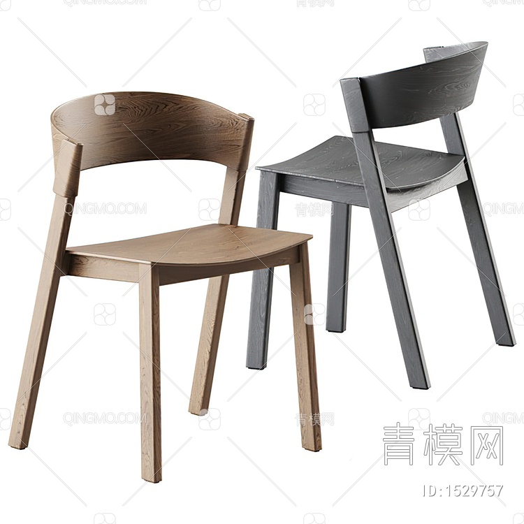 单椅3D模型下载【ID:1529757】