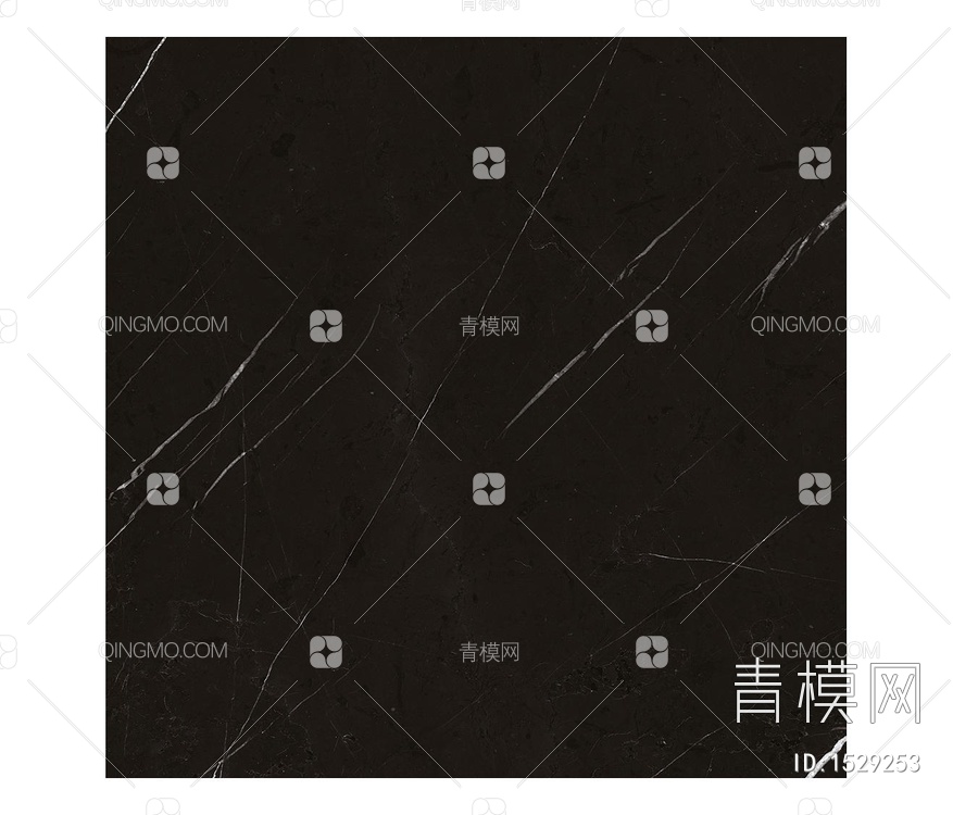 黑色大理石纹瓷砖贴图下载【ID:1529253】