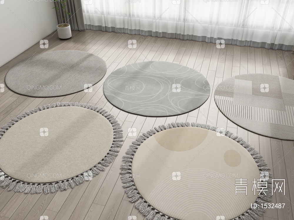 地毯3D模型下载【ID:1532487】