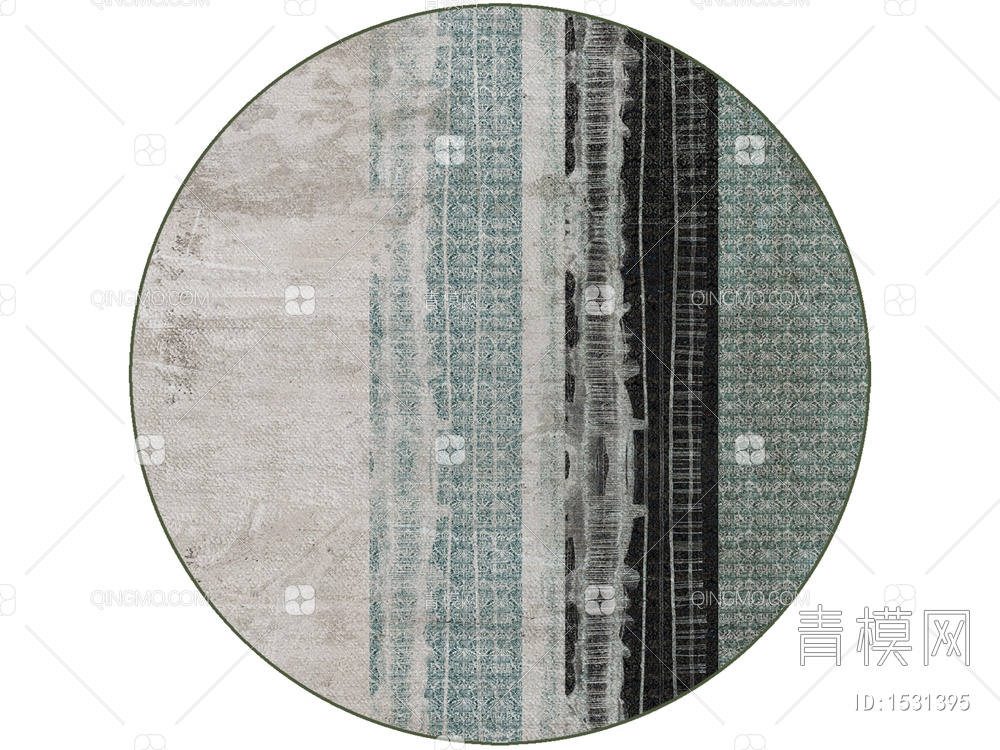 条纹圆毯贴图下载【ID:1531395】