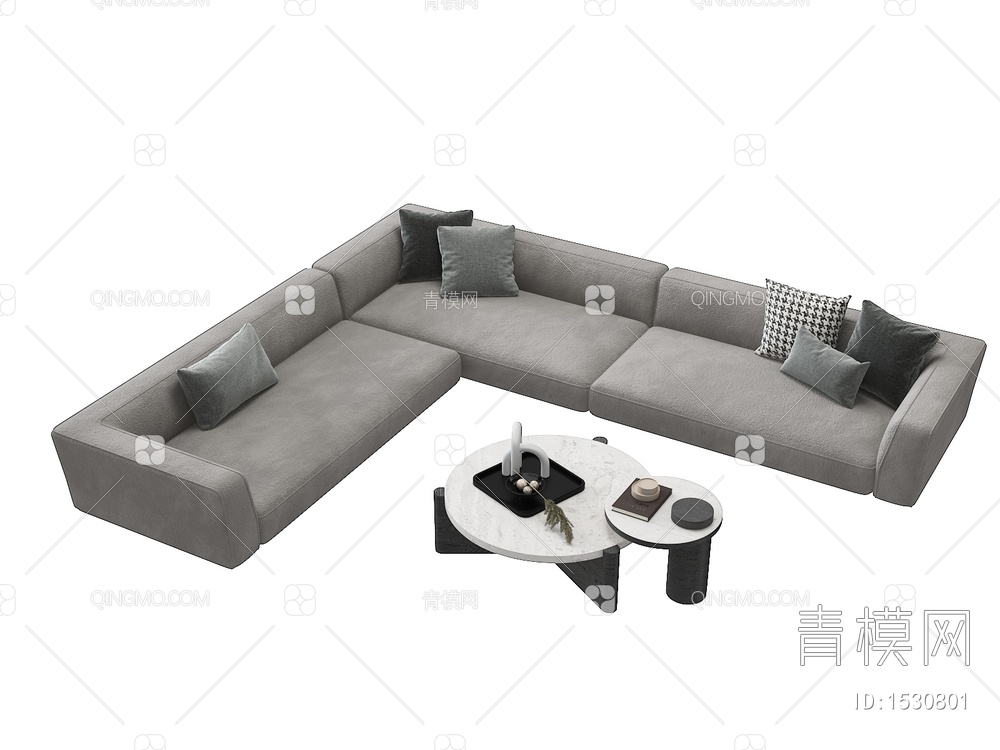 沙发3D模型下载【ID:1530801】
