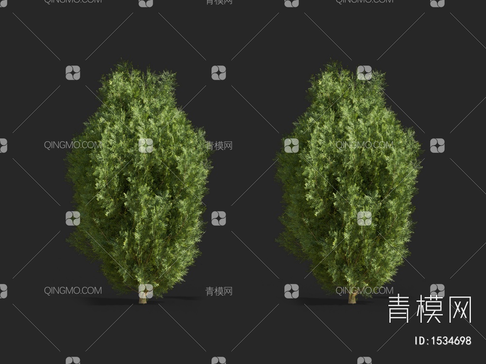 灌木3D模型下载【ID:1534698】