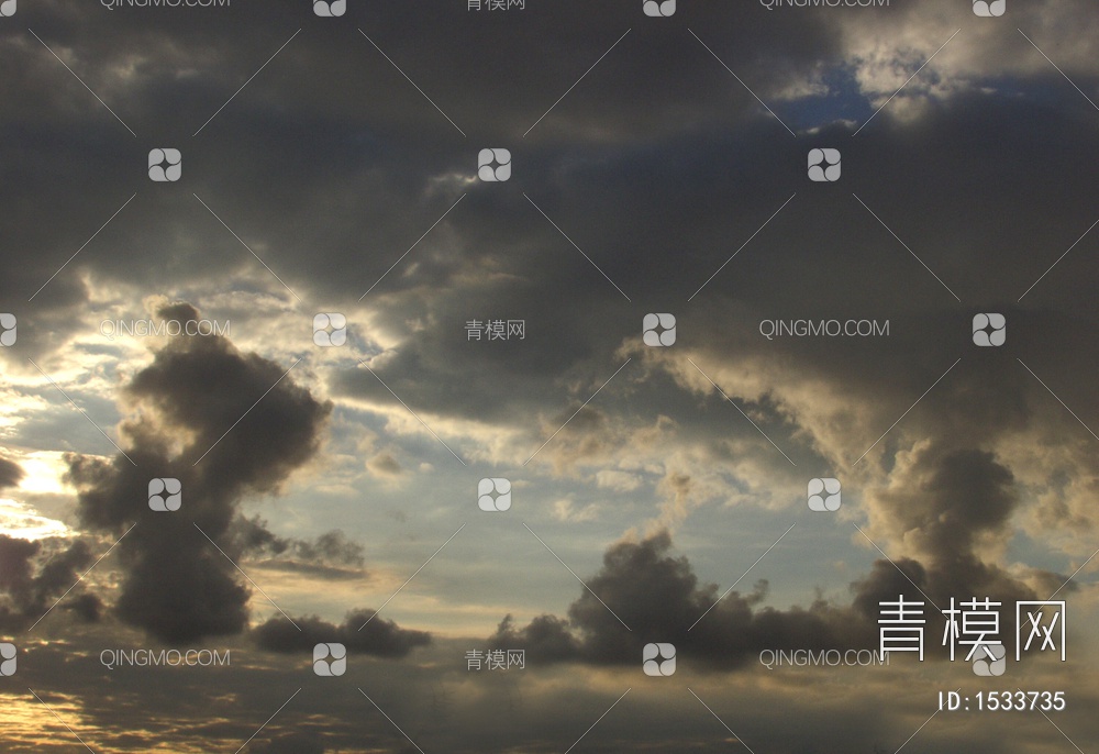 天空云朵贴图贴图下载【ID:1533735】
