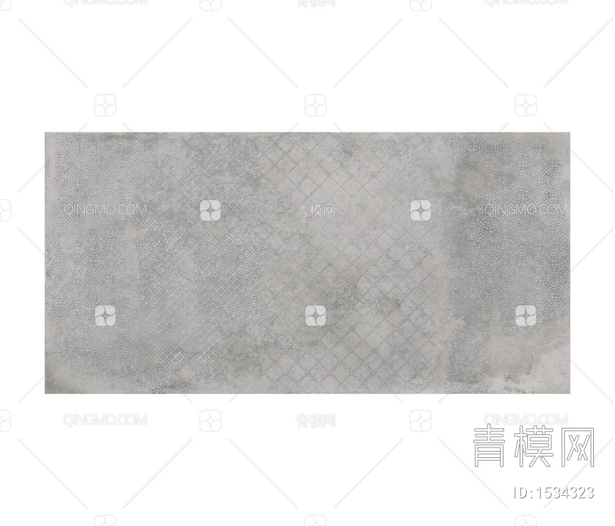 灰色花纹瓷砖贴图下载【ID:1534323】
