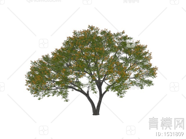 树3D模型下载【ID:1531809】