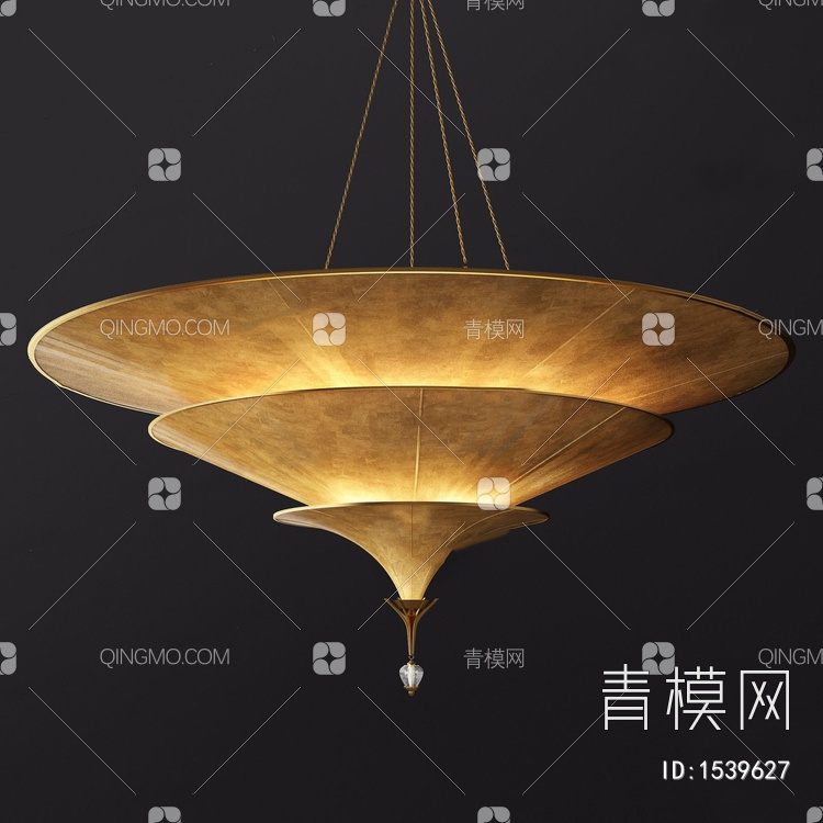 装饰灯 吊灯3D模型下载【ID:1539627】