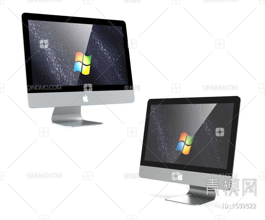 数码电子产品 iMac电脑3D模型下载【ID:1539522】