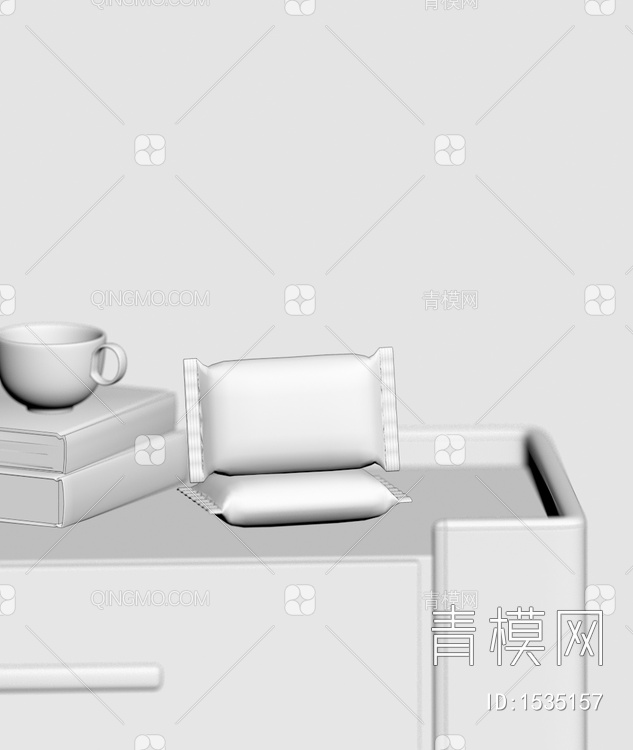 湿巾 酒精湿巾3D模型下载【ID:1535157】