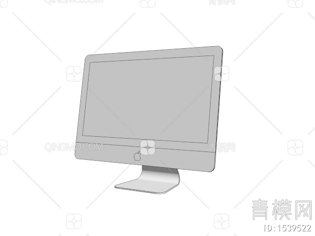 数码电子产品 iMac电脑3D模型下载【ID:1539522】