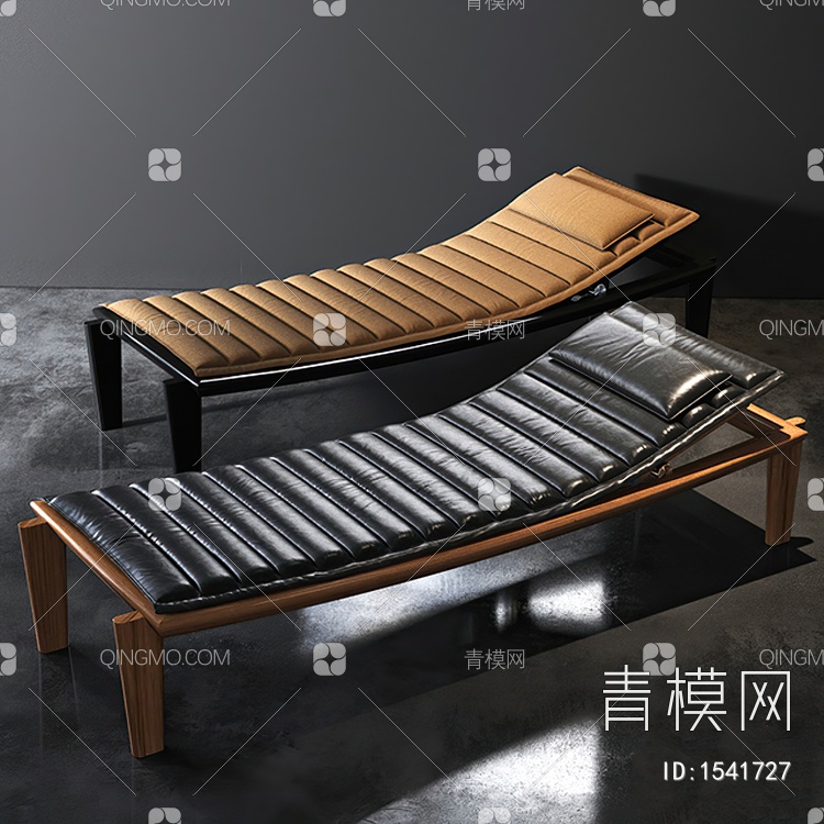 躺椅3D模型下载【ID:1541727】