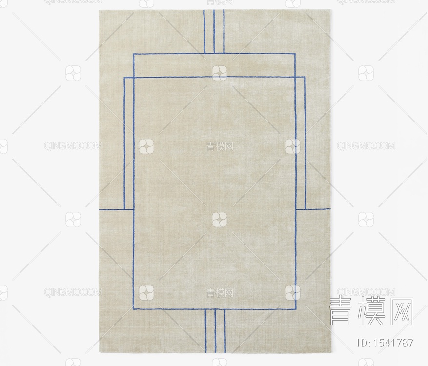 蓝色条纹地毯贴图下载【ID:1541787】