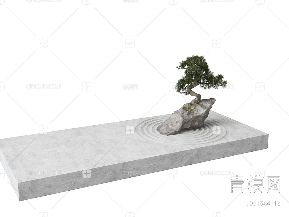 松树3D模型下载【ID:1544118】