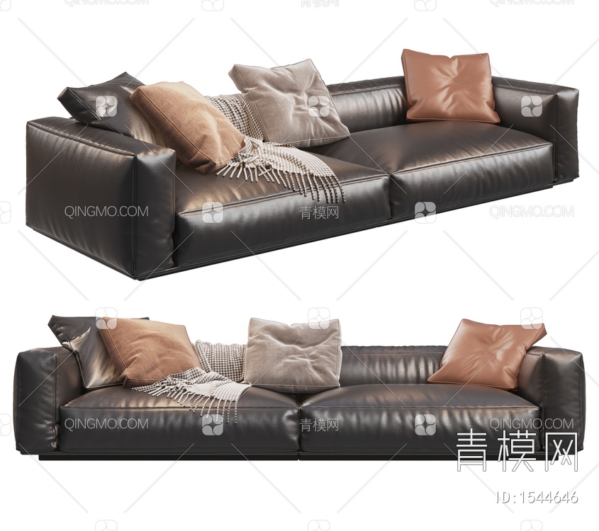 Arflex双人沙发3D模型下载【ID:1544646】