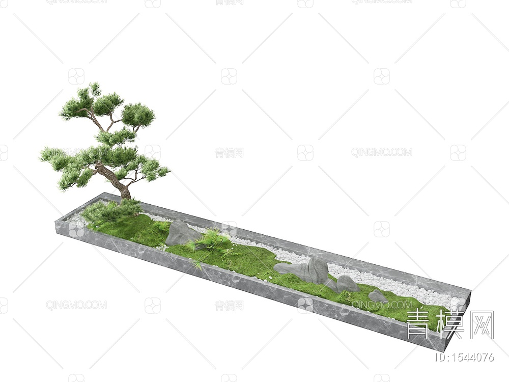 景观小品3D模型下载【ID:1544076】