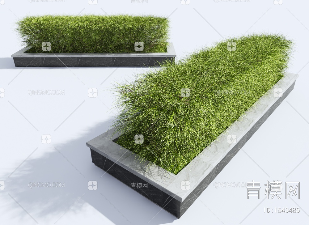 灌木丛+++绿植灌木+植物堆+景观树3D模型下载【ID:1543485】