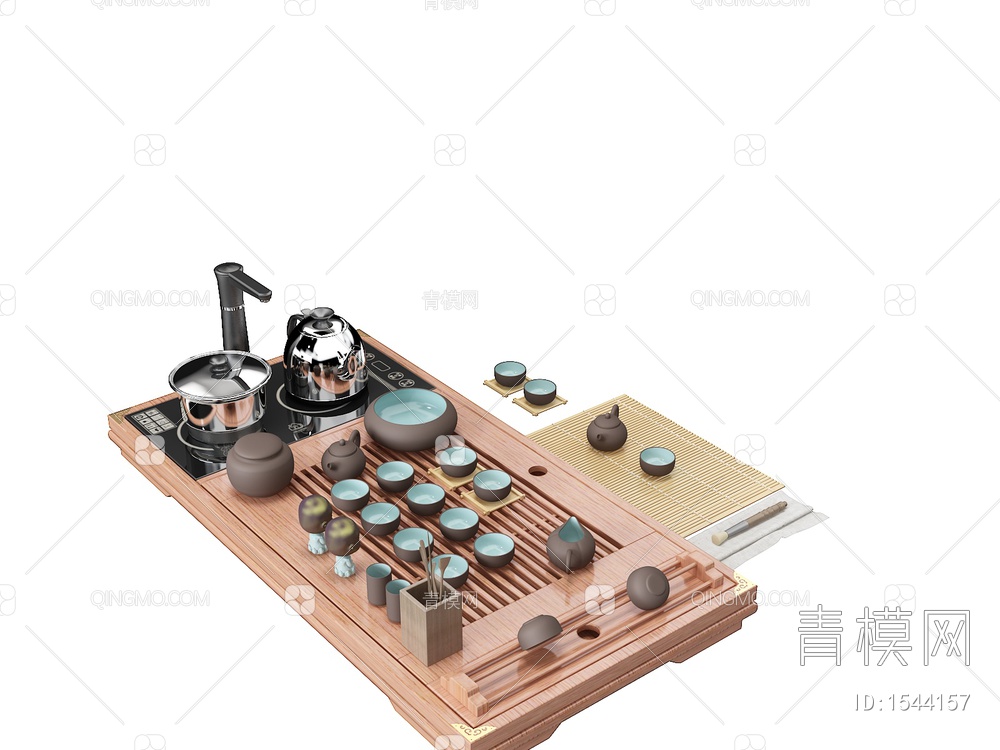 茶具3D模型下载【ID:1544157】