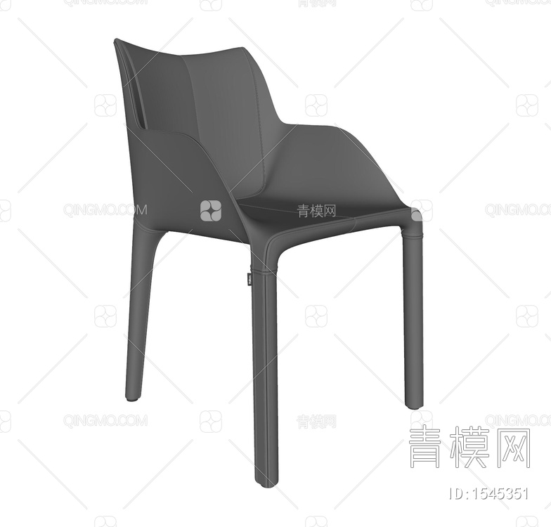 Poliform餐椅SU模型下载【ID:1545351】