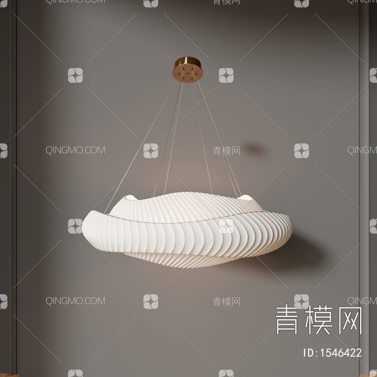 吊灯 客厅吊灯 餐厅吊灯 主灯  创意 灯具3D模型下载【ID:1546422】