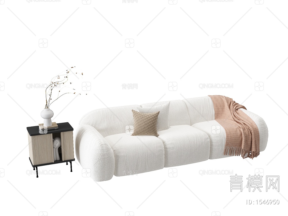 沙发3D模型下载【ID:1546950】