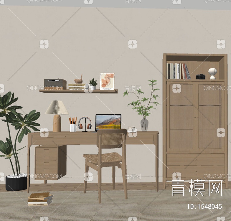 柜子SU模型下载【ID:1548045】