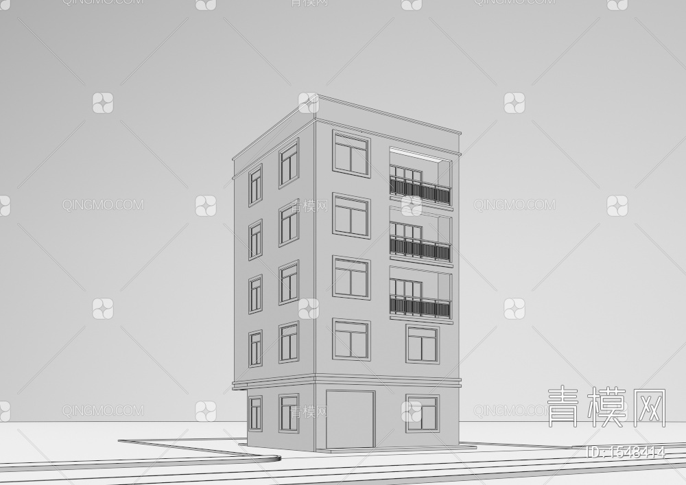 住宅3D模型下载【ID:1548414】