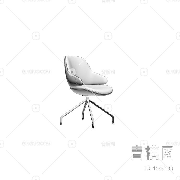 Tonic 休闲单椅3D模型下载【ID:1548180】