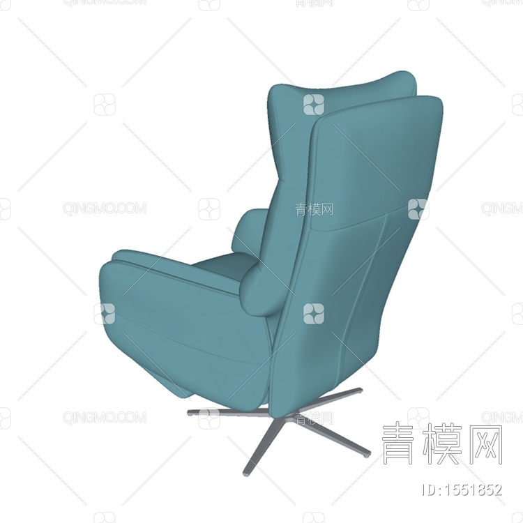 皮革办公椅SU模型下载【ID:1551852】