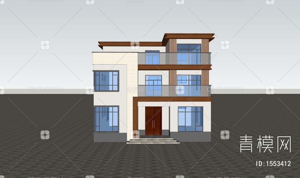 别墅SUSU模型下载【ID:1553412】