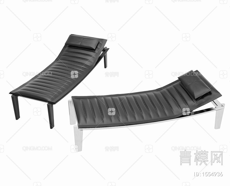 躺椅3D模型下载【ID:1554936】