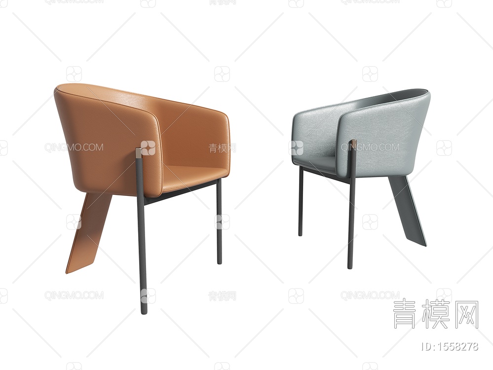 单椅3D模型下载【ID:1558278】