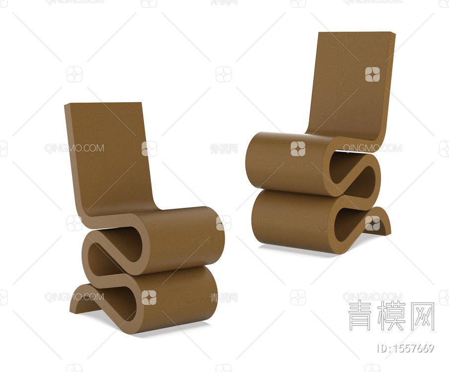 异形椅子3D模型下载【ID:1557669】