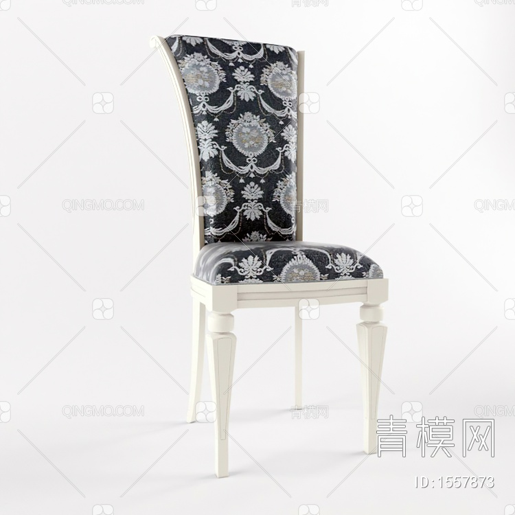 餐椅3D模型下载【ID:1557873】